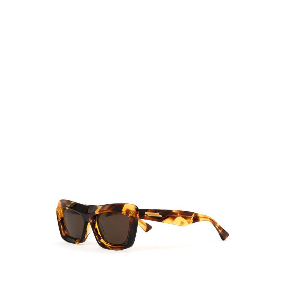 Bottega Veneta Brown Acetate Sunglasses - Arichezz.store