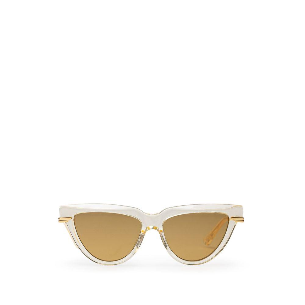 Bottega Veneta Beige Acetate Sunglasses - Arichezz.store