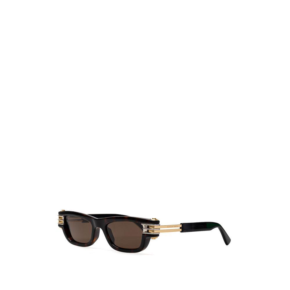 Bottega Veneta Brown Acetate Sunglasses - Arichezz.store