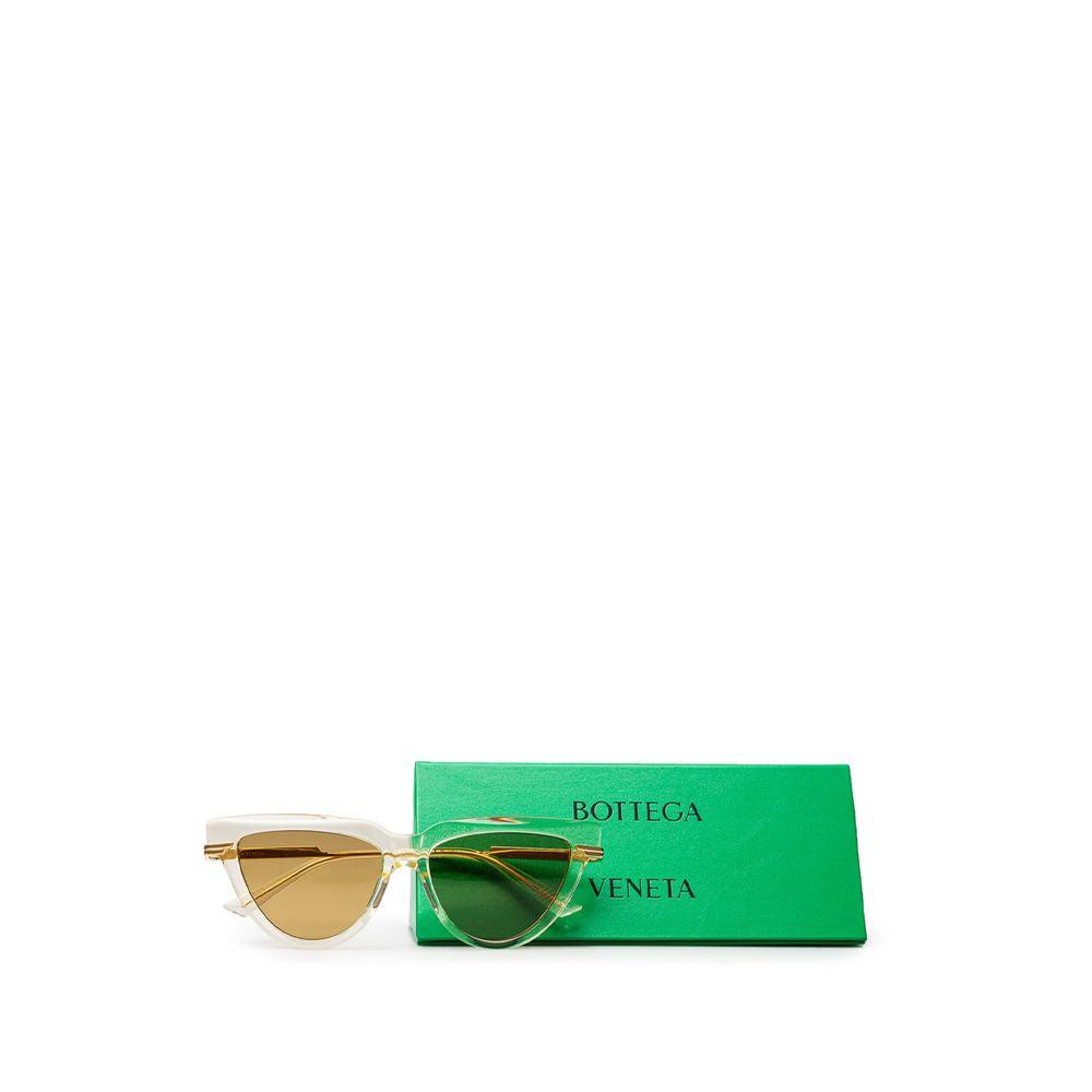 Bottega Veneta Beige Acetate Sunglasses - Arichezz.store