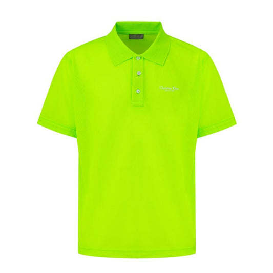 Dior Green Cotton Polo Shirt - Arichezz.store