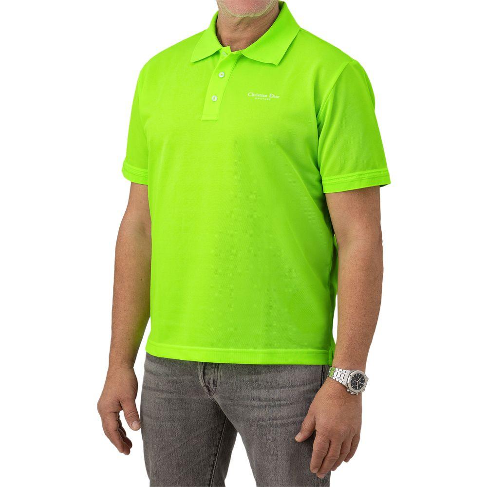 Dior Green Cotton Polo Shirt - Arichezz.store