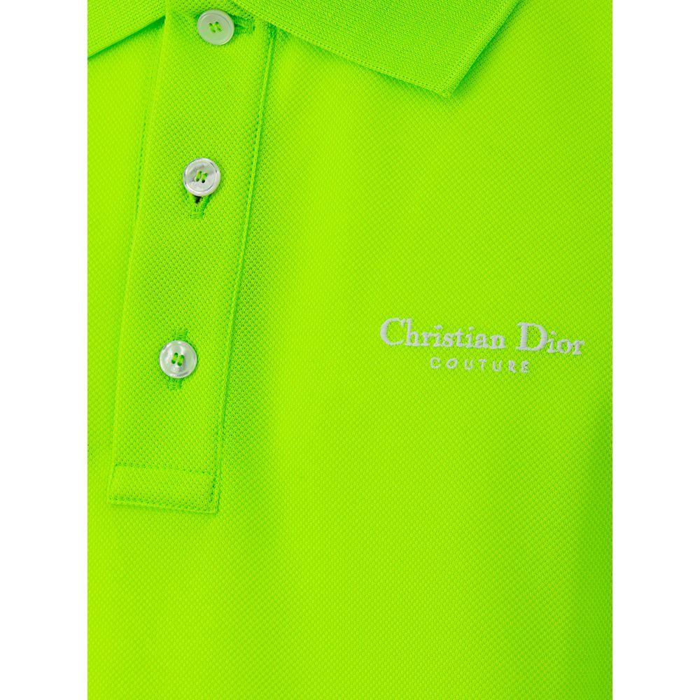 Dior Green Cotton Polo Shirt - Arichezz.store