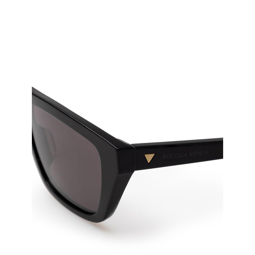 Bottega Veneta Black Acetate Sunglasses - Arichezz.store