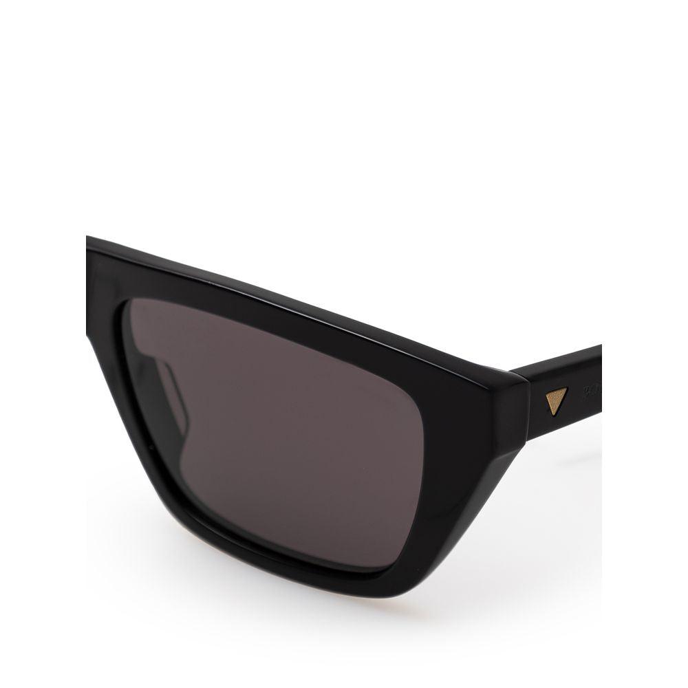 Bottega Veneta Black Acetate Sunglasses - Arichezz.store