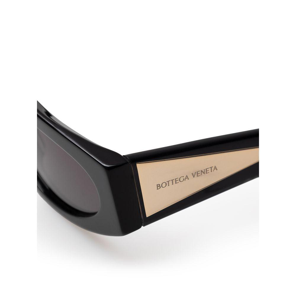 Bottega Veneta Black Acetate Sunglasses - Arichezz.store