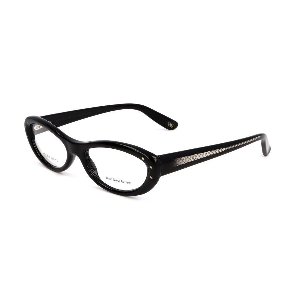 Bottega Veneta Black Acetate Frames - Arichezz.store