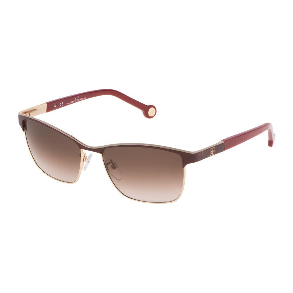 Carolina Herrera Purple Metal Sunglasses - Arichezz.store