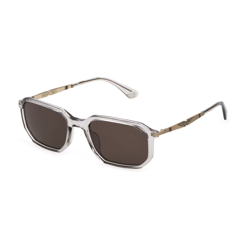 Police Gray Acetate Sunglasses - Arichezz.store