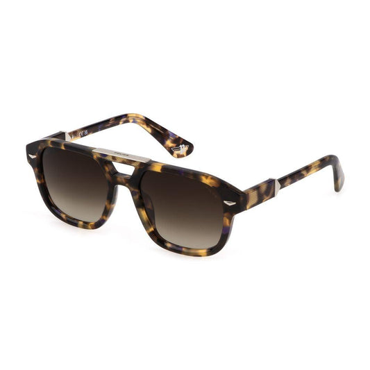 Police Brown Acetate Sunglasses - Arichezz.store