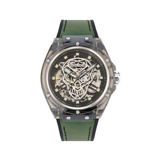 Police Green Silicone Watch - Arichezz.store