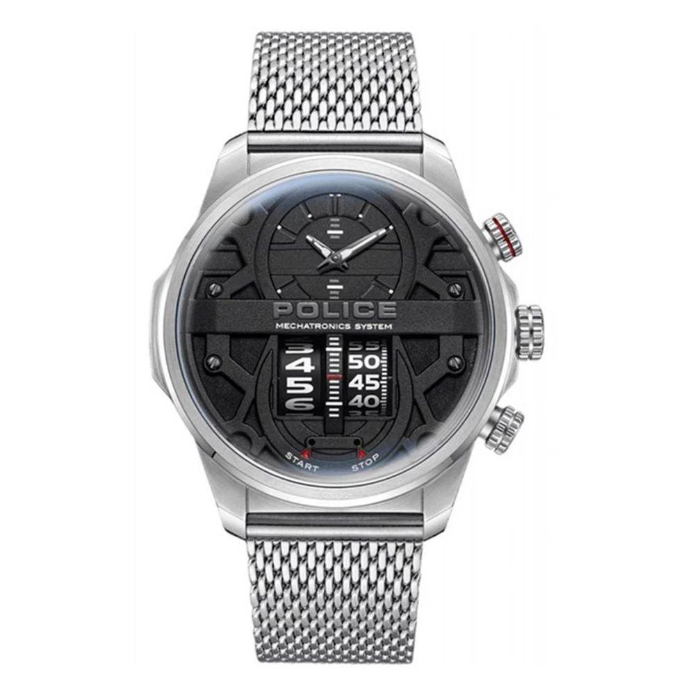 Police Gray Stainless Steel Watch - Arichezz.store