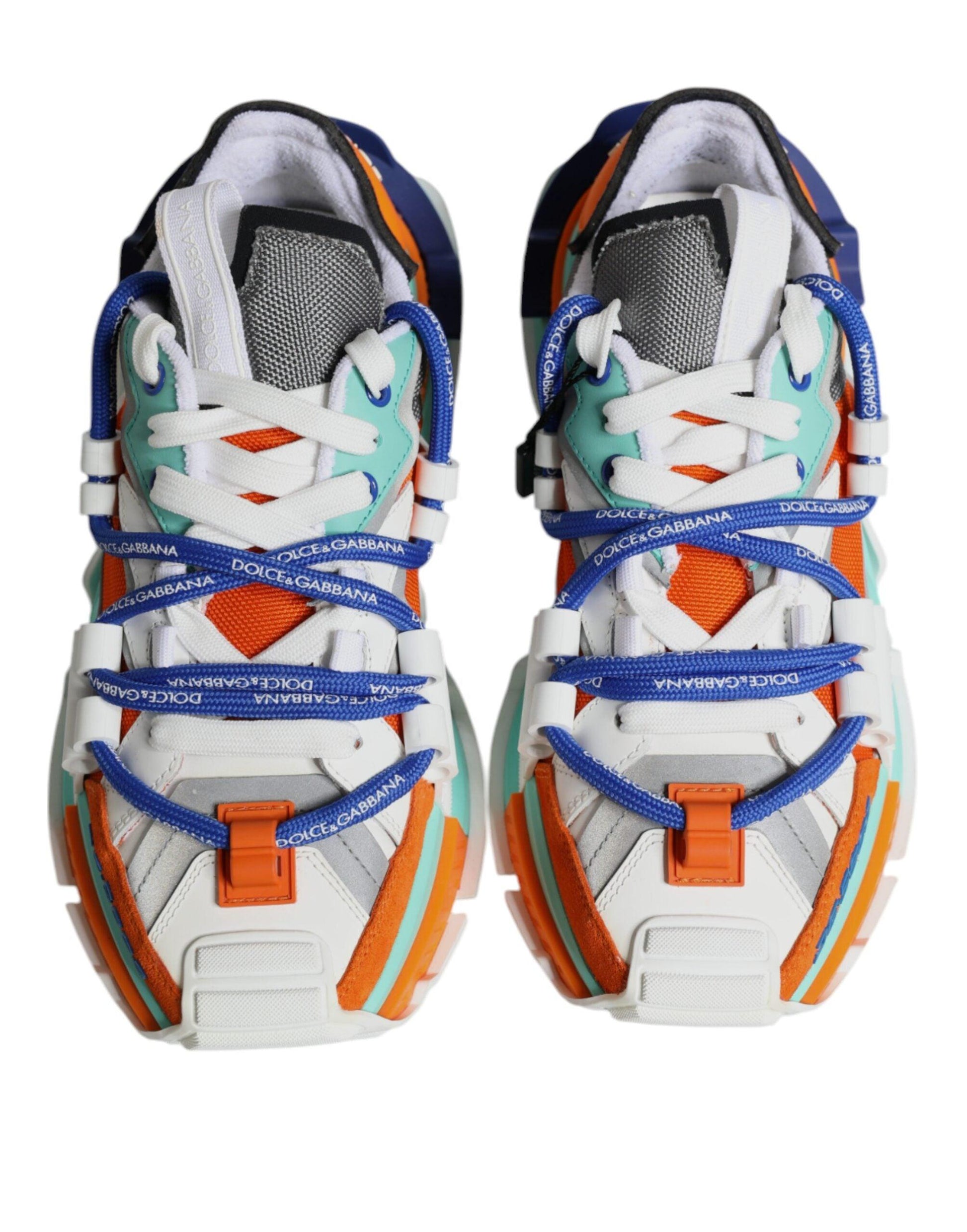 Dolce & Gabbana Multicolor Panelled Space Men Sneakers Shoes - Arichezz.store