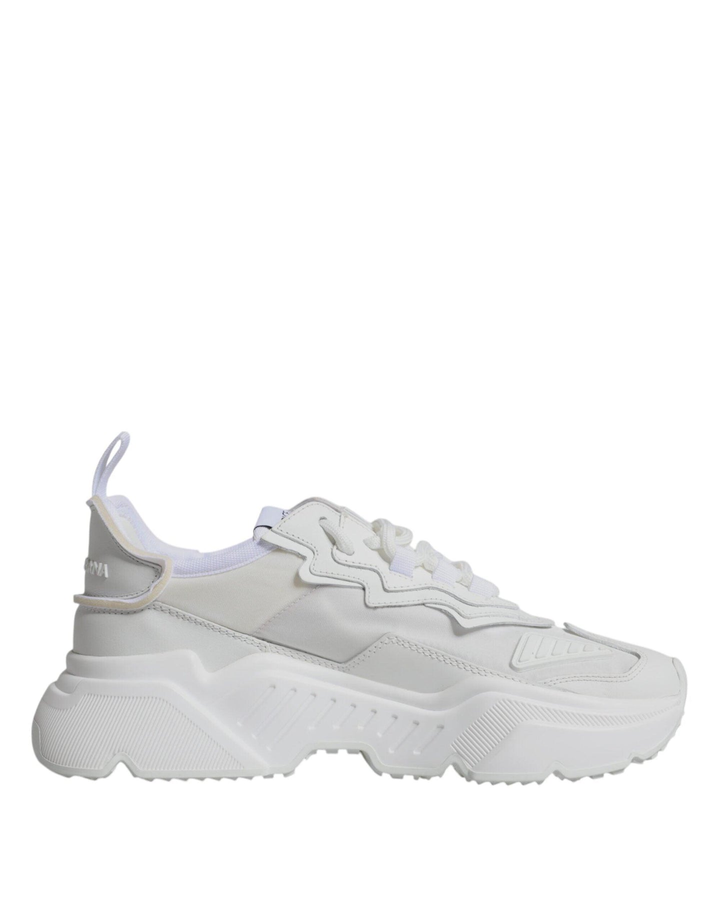 Dolce & Gabbana White Nylon Daymaster Low Top Sneakers Shoes - Arichezz.store