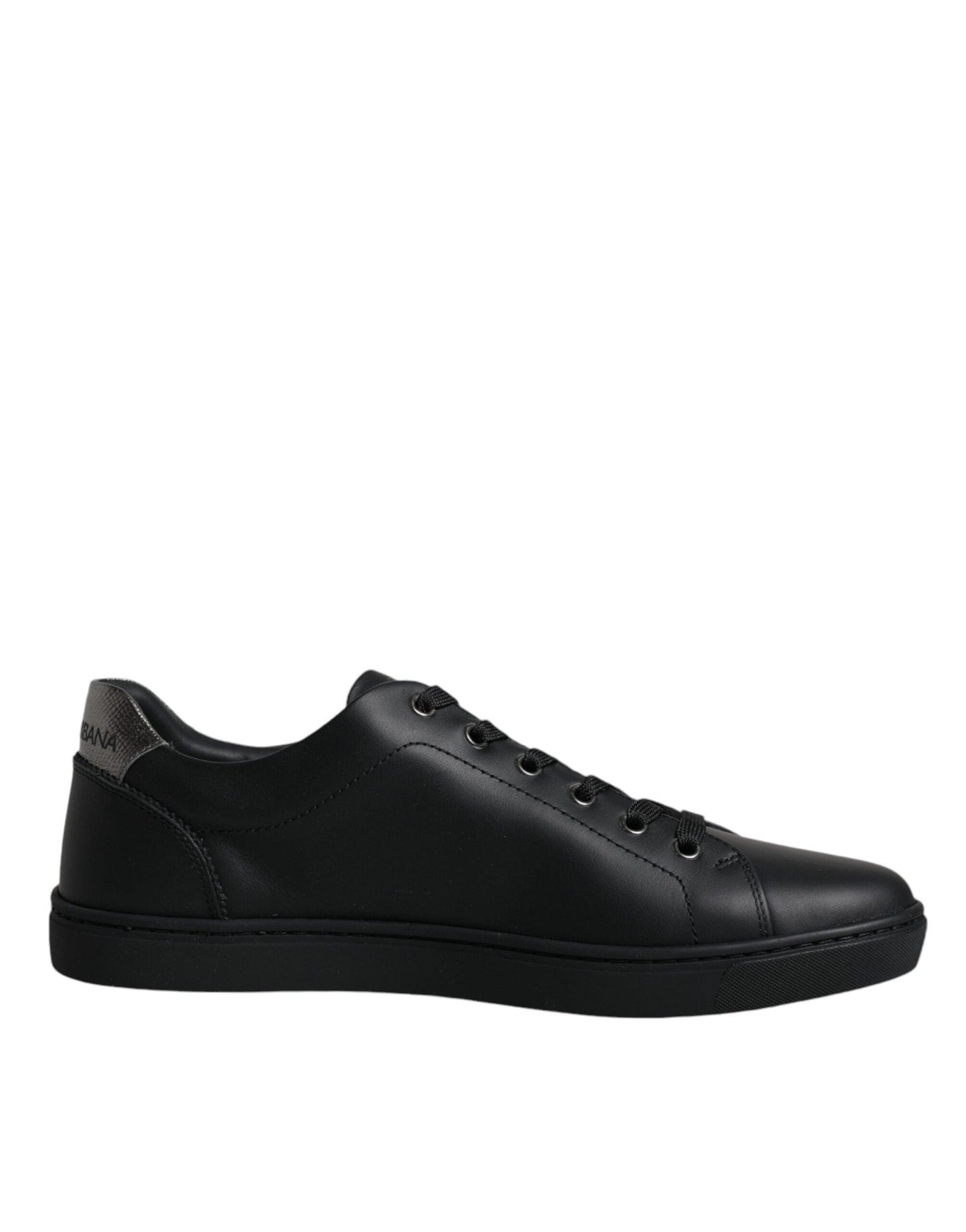 Dolce & Gabbana Black London Sacred Heart Men Sneakers Shoes - Arichezz.store