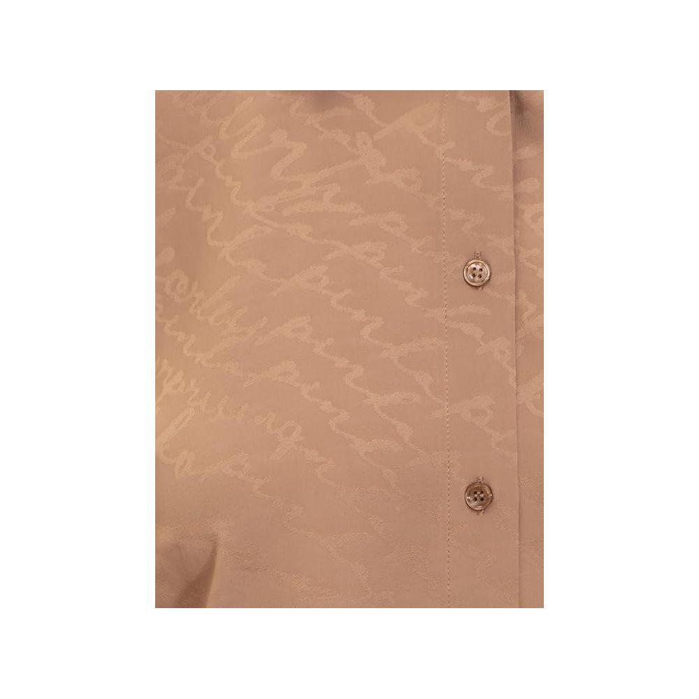 PINKO Beige Acetate Shirt - Arichezz.store