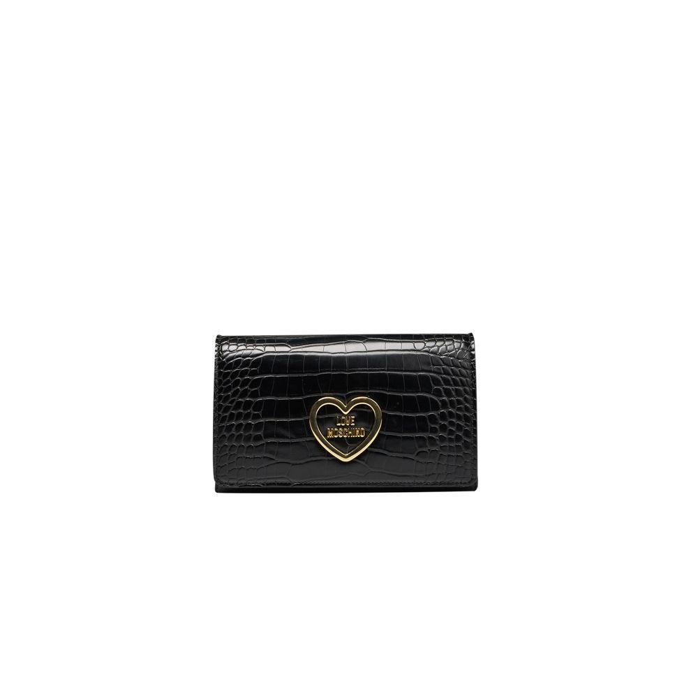 Love Moschino Black Polyethylene Women Crossbody Bag - Arichezz.store