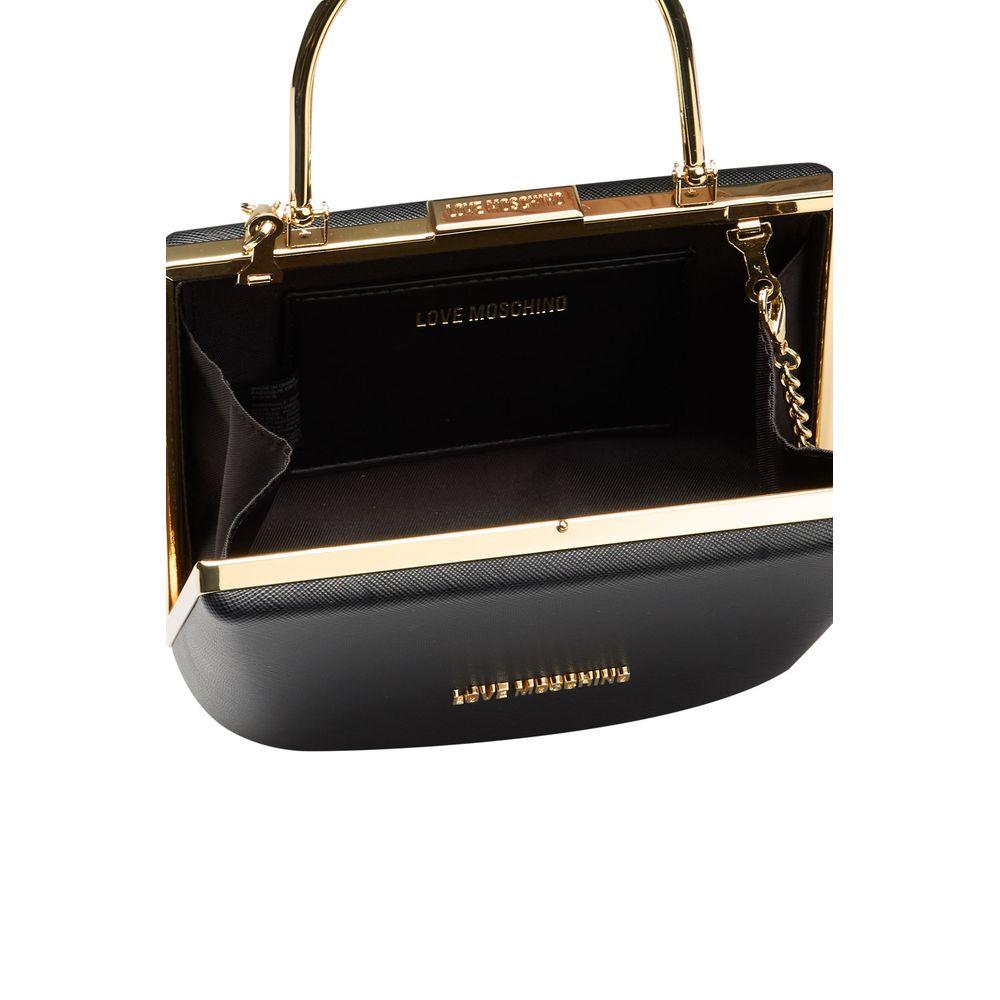 Love Moschino Black Polyethylene Women Handbag - Arichezz.store