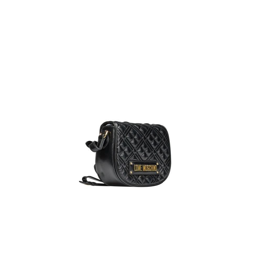 Love Moschino Black Polyethylene Women Crossbody Bag - Arichezz.store