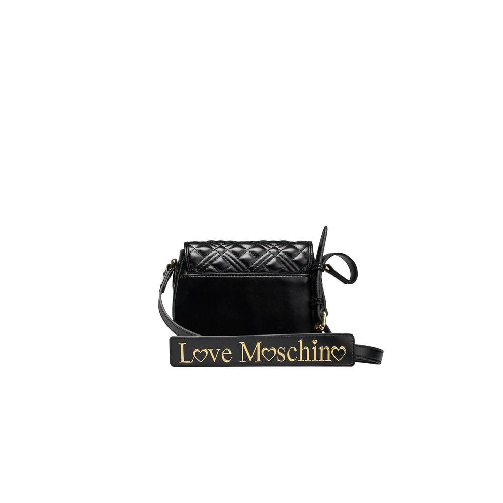 Love Moschino Black Polyethylene Women Crossbody Bag - Arichezz.store