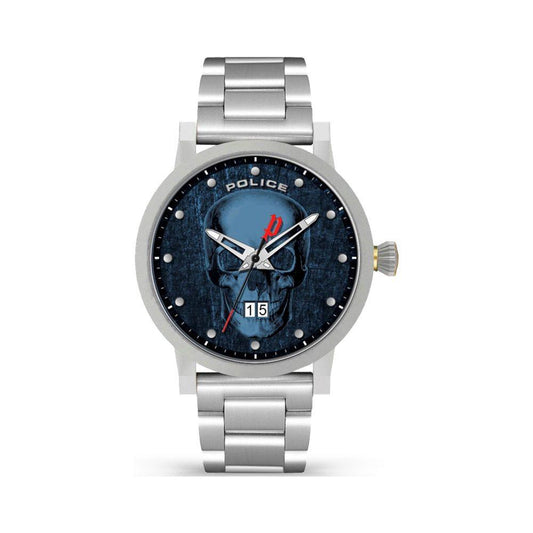 Police Gray Stainless Steel Watch - Arichezz.store