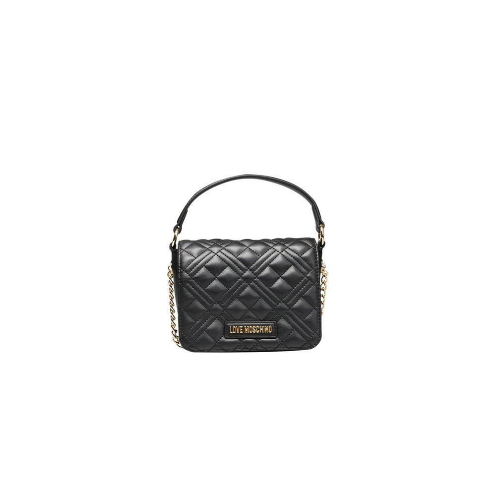 Love Moschino Black Polyethylene Women Handbag - Arichezz.store