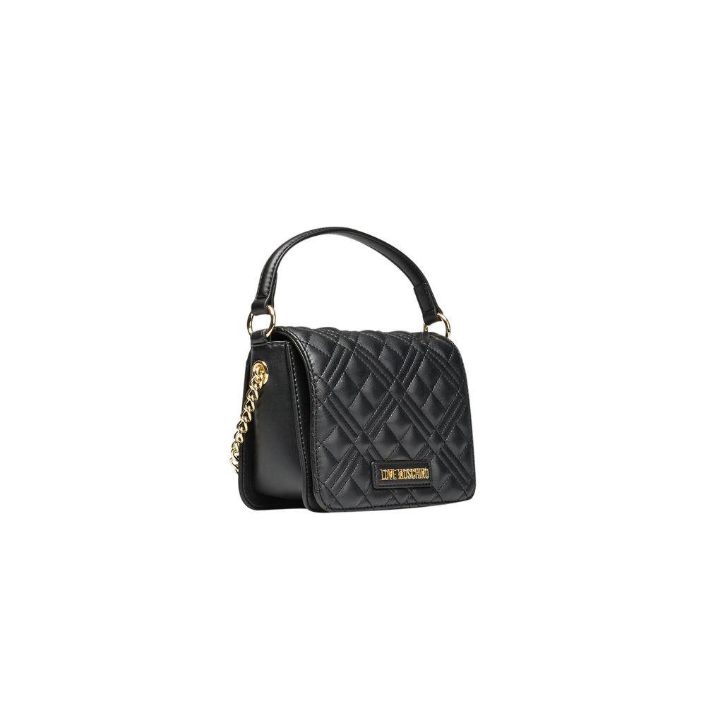 Love Moschino Black Polyethylene Women Handbag - Arichezz.store