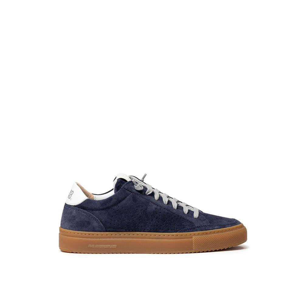 P448 Blue Leather Sneaker - Arichezz.store