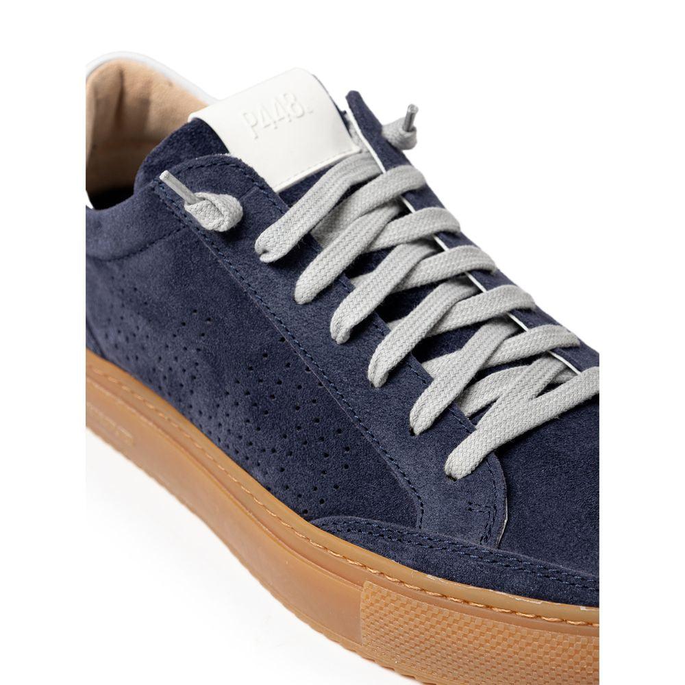 P448 Blue Leather Sneaker - Arichezz.store