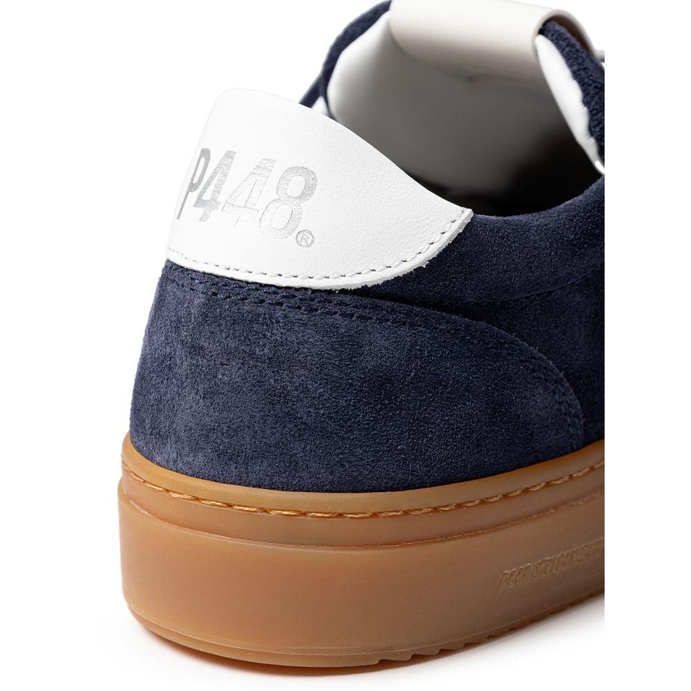 P448 Blue Leather Sneaker - Arichezz.store