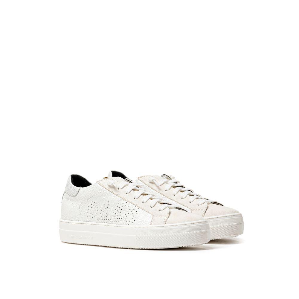 P448 White Leather Sneaker - Arichezz.store