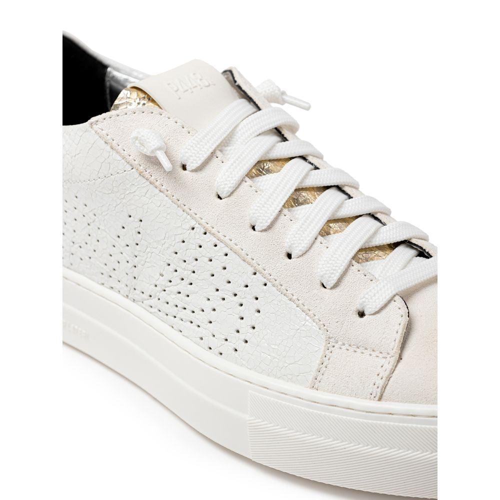 P448 White Leather Sneaker - Arichezz.store