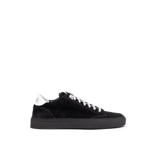 P448 Black Leather Scamociata Sneaker - Arichezz.store