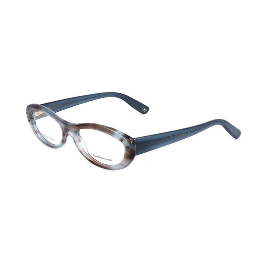 Bottega Veneta Blue Acetate Frames - Arichezz.store