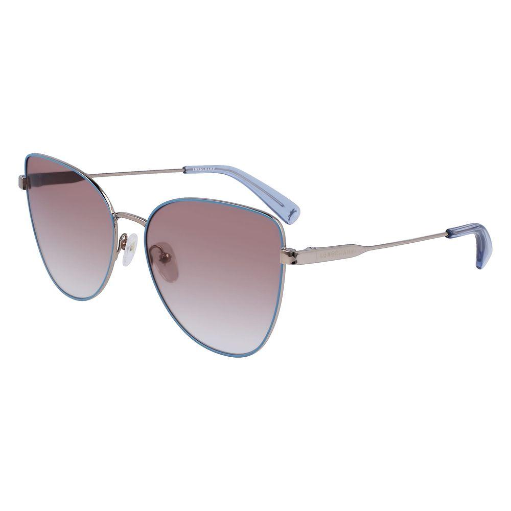 Longchamp Yellow Metal Sunglasses