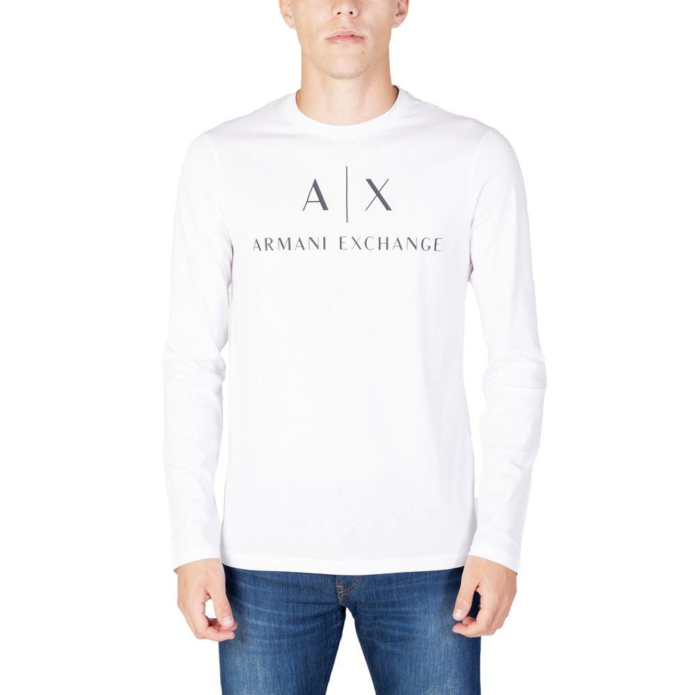 Armani Exchange White Cotton Shirt - Arichezz.store