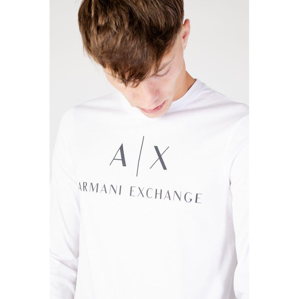 Armani Exchange White Cotton Shirt - Arichezz.store