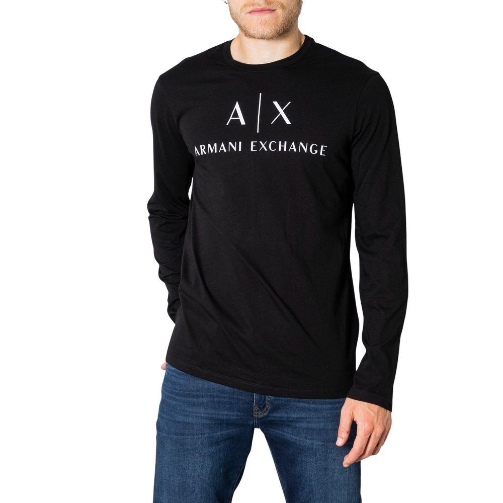 Armani Exchange Black Cotton Shirt - Arichezz.store