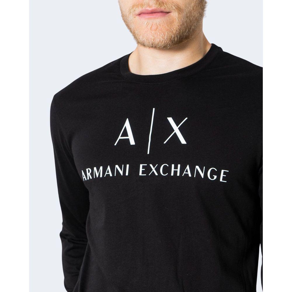 Armani Exchange Black Cotton Shirt - Arichezz.store