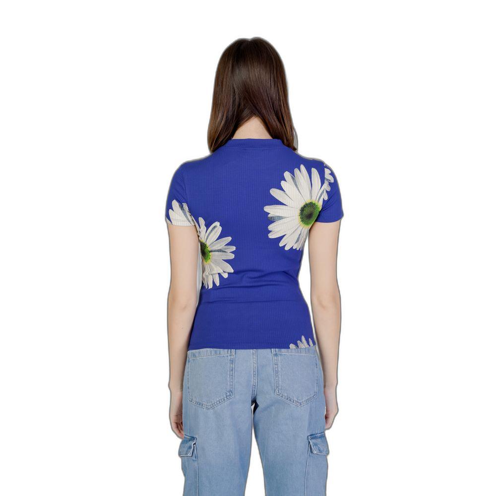 Desigual Blue Viscose Tops & T-Shirt - Arichezz.store