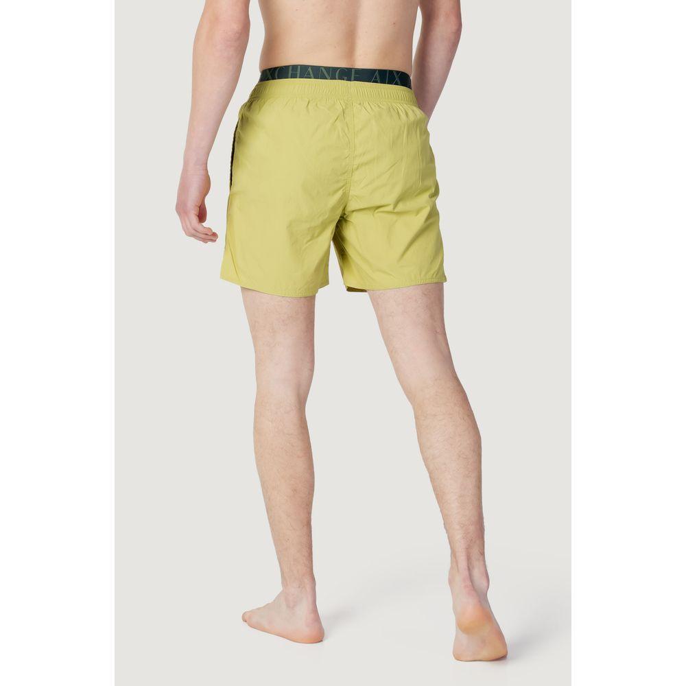 Armani Exchange Green Polyester Swimwear - Arichezz.store