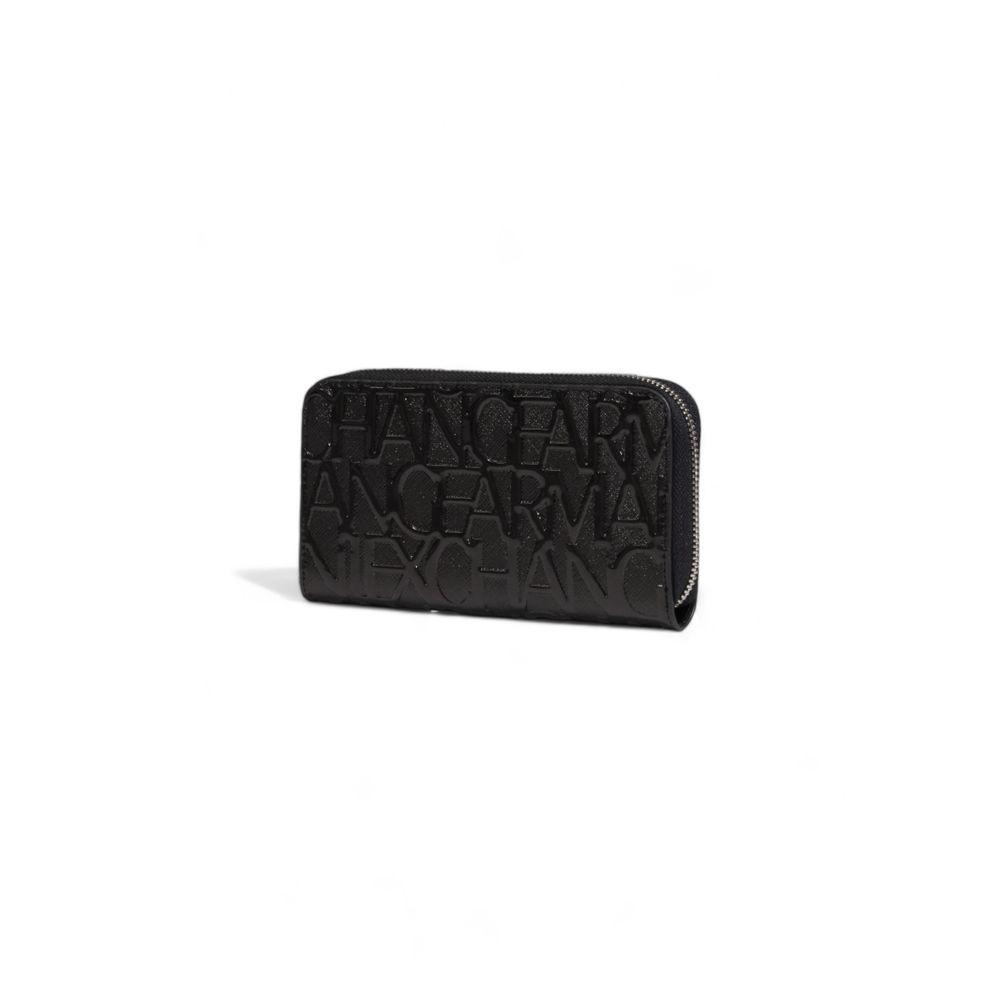 Armani Exchange Black Polyester Wallet - Arichezz.store