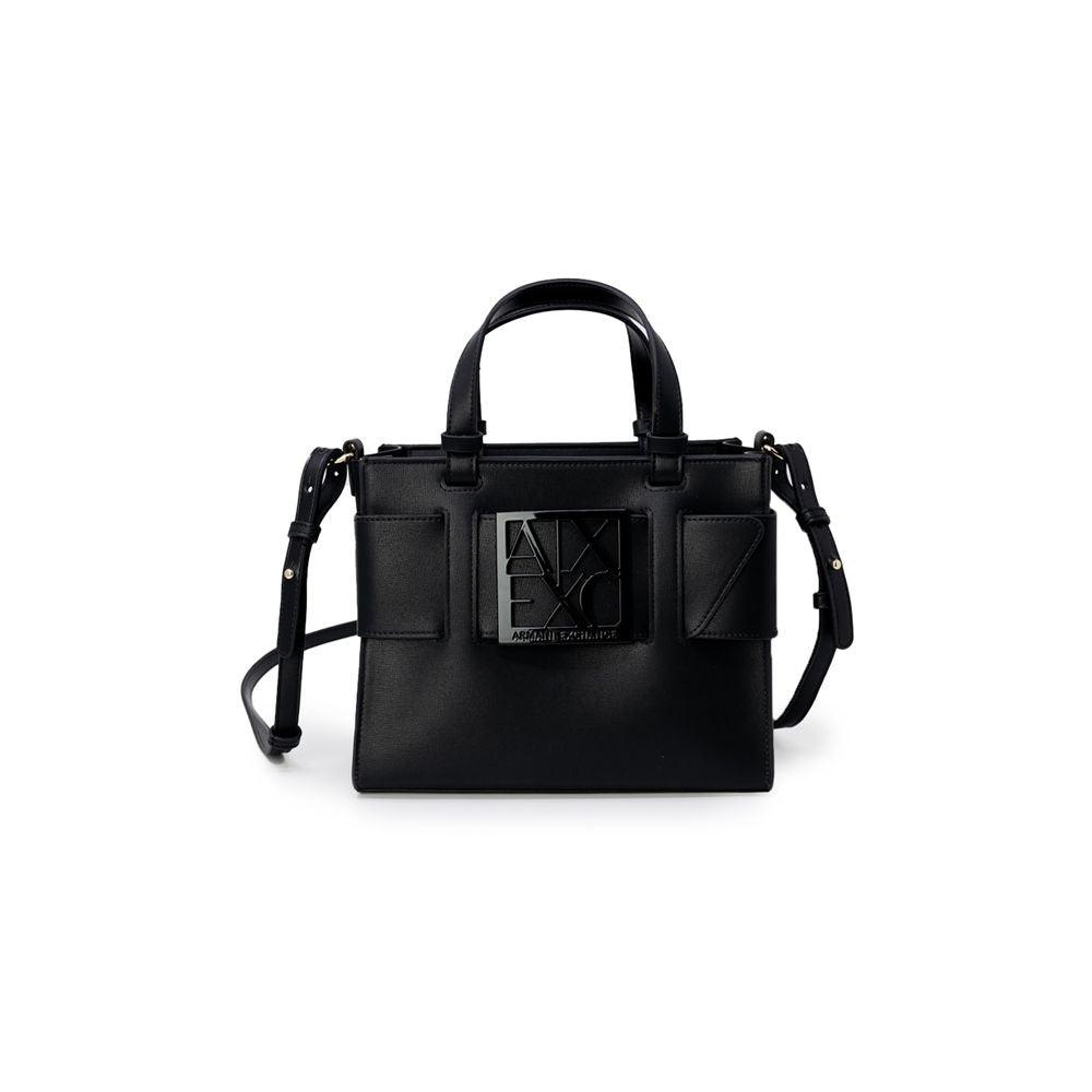 Armani Exchange Black Polyethylene Handbag - Arichezz.store