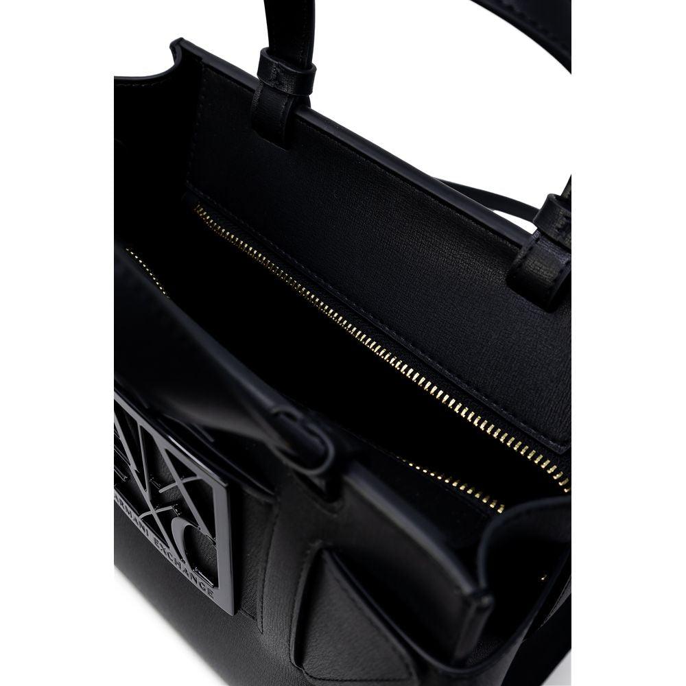 Armani Exchange Black Polyethylene Handbag - Arichezz.store