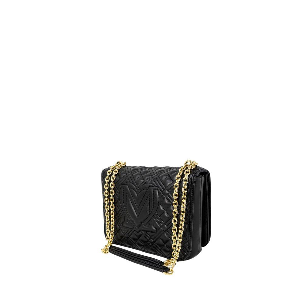 Love Moschino Black Polyethylene Handbag - Arichezz.store