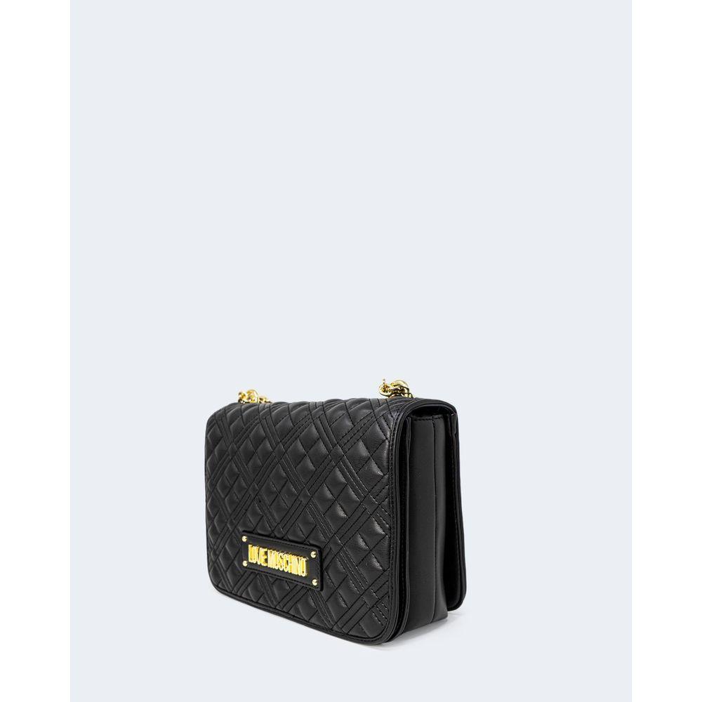 Love Moschino Black Polyethylene Handbag - Arichezz.store