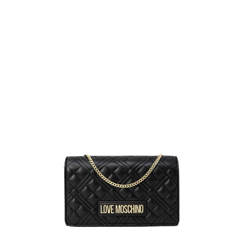 Love Moschino Black Polyethylene Handbag - Arichezz.store