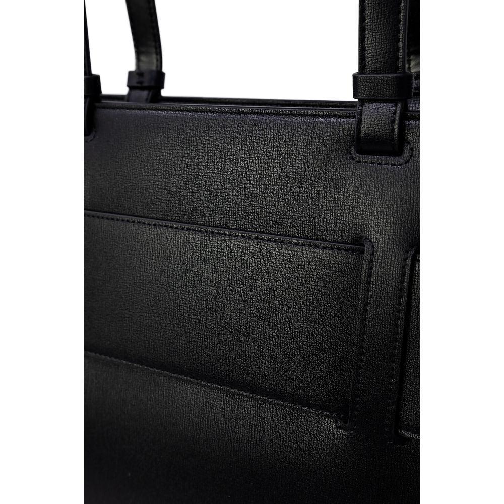 Armani Exchange Black Polyethylene Handbag - Arichezz.store