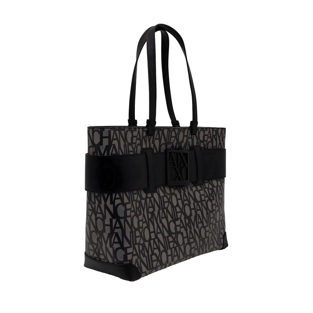 Armani Exchange Black Polyethylene Handbag - Arichezz.store