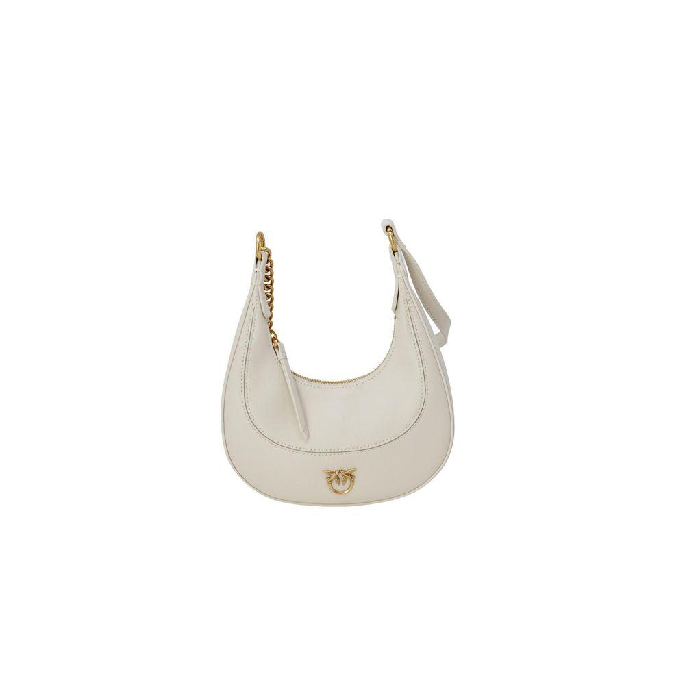 PINKO White Leather Handbag - Arichezz.store